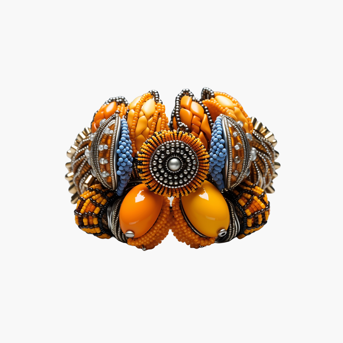 Bohemian Feather rings