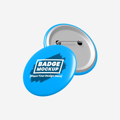 Badge pin logo